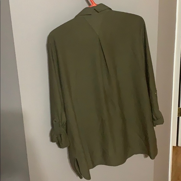 River Island Green Blouse, UK 14 (10/12) - Picture 4 of 4